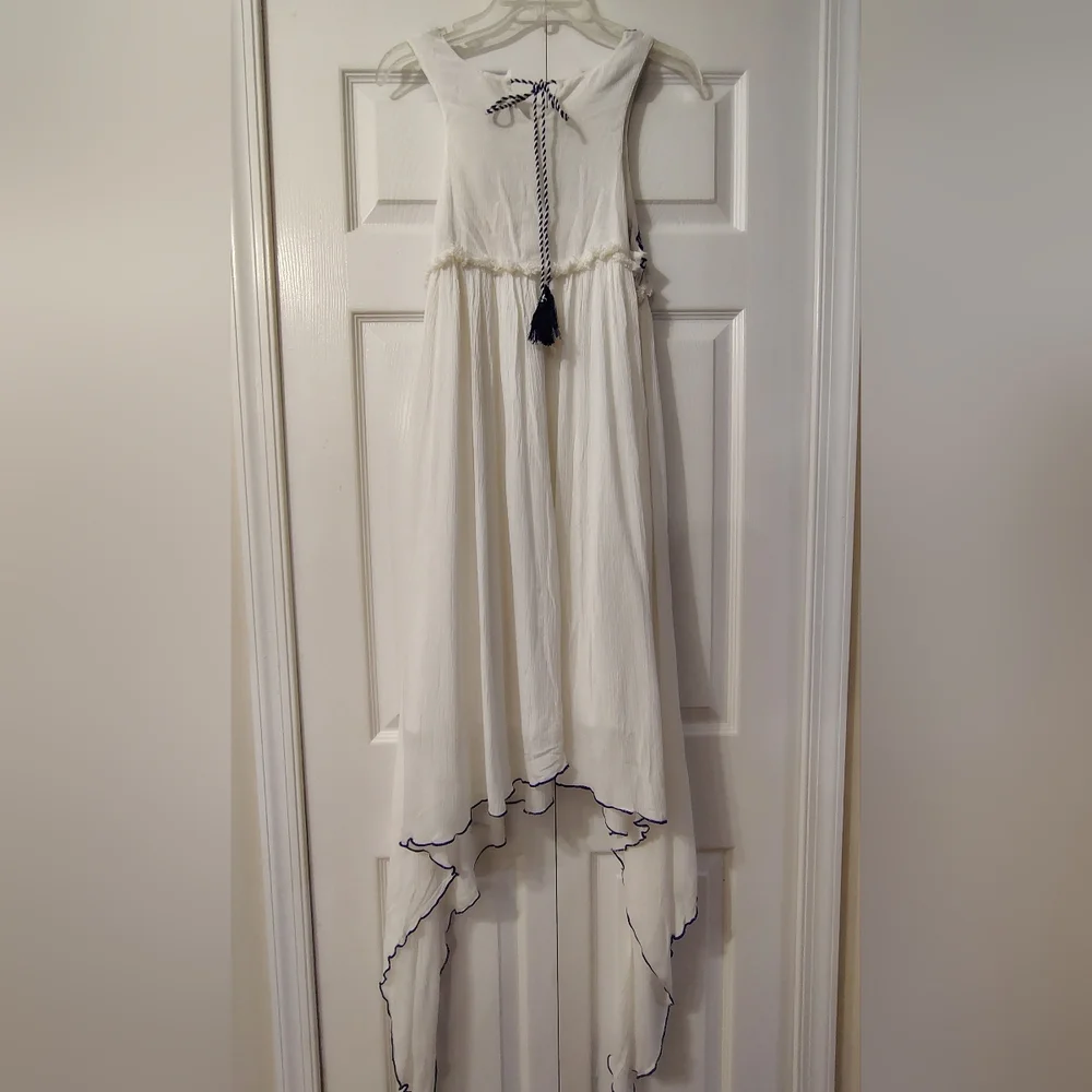 NEW Anthropologie X Raga Boho-chic Embroidered Flowy Goddess Dress Women's Sz Sm - Picture 3 of 10